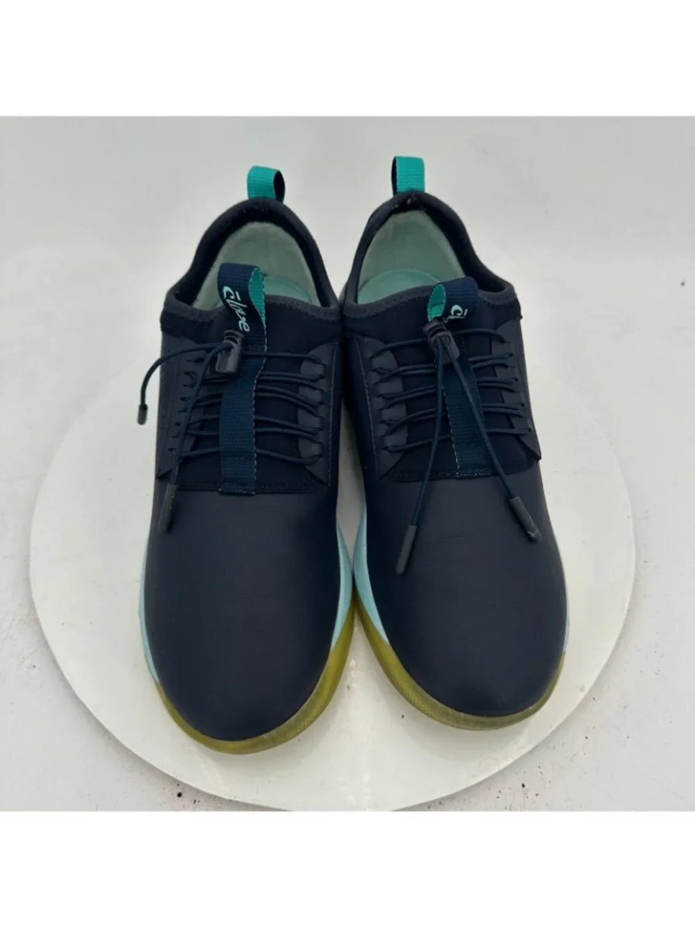 Clove Aero Men Size 8.5 Mint Blue Navy Nurse Healthcare Comfort Shoes